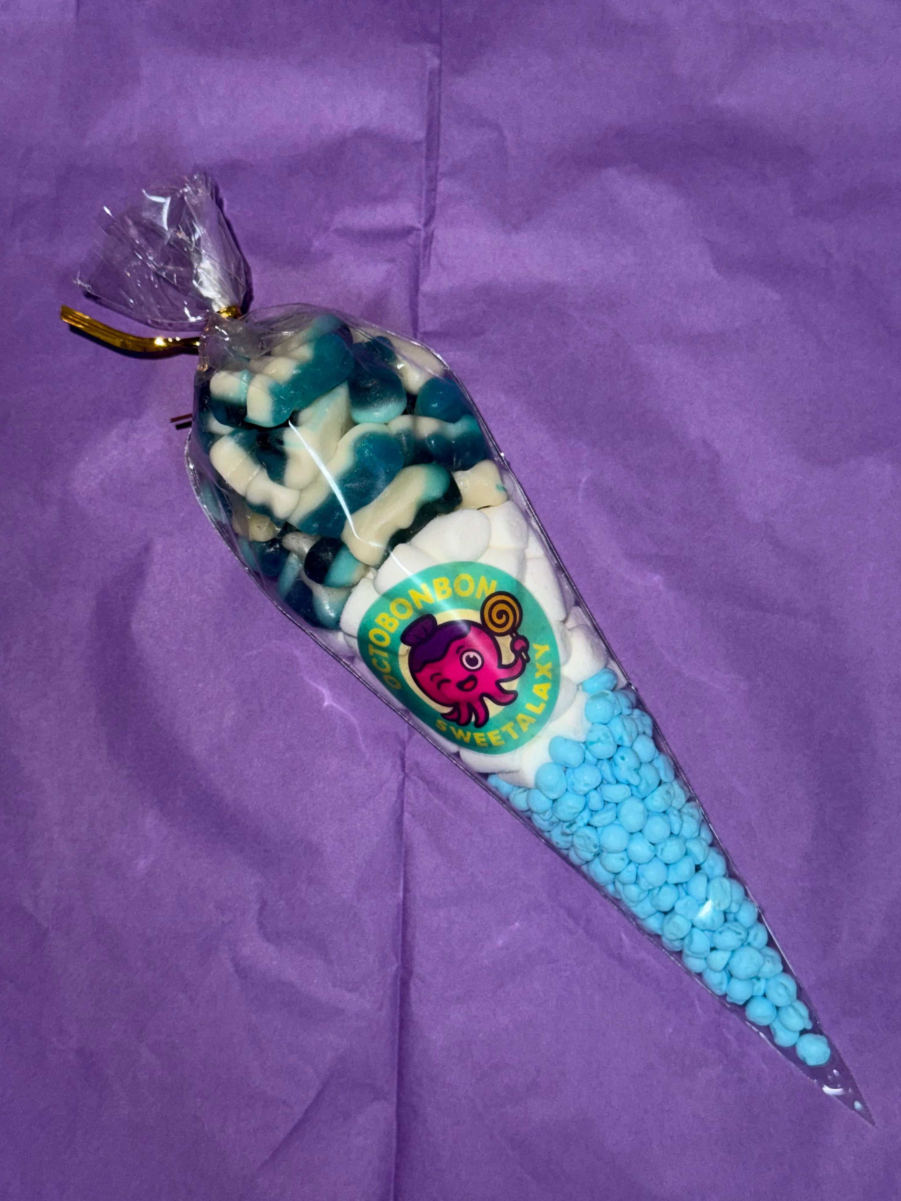 Blue Bubblegum Cone