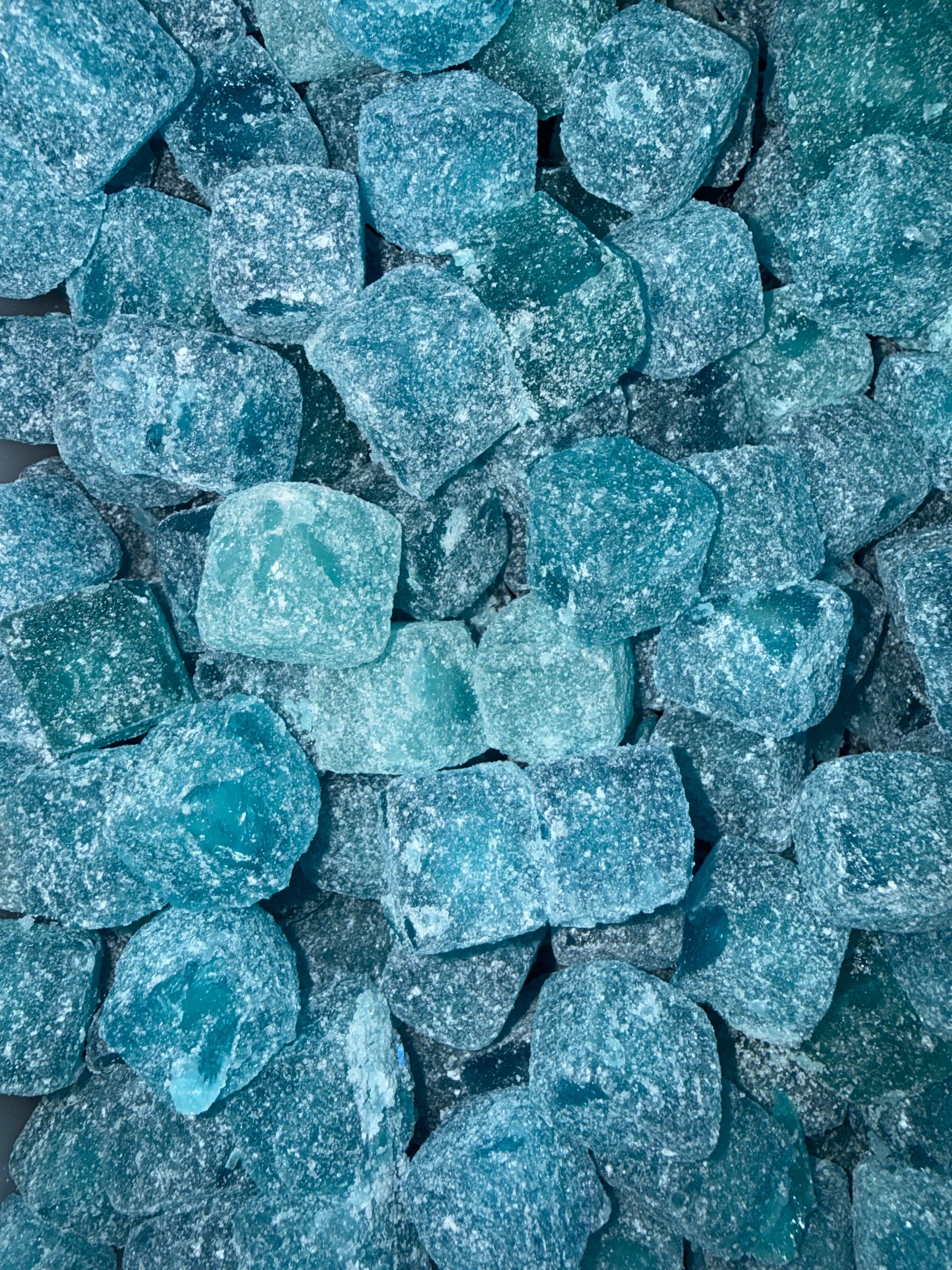 Sour Blue Raspberry Cubes