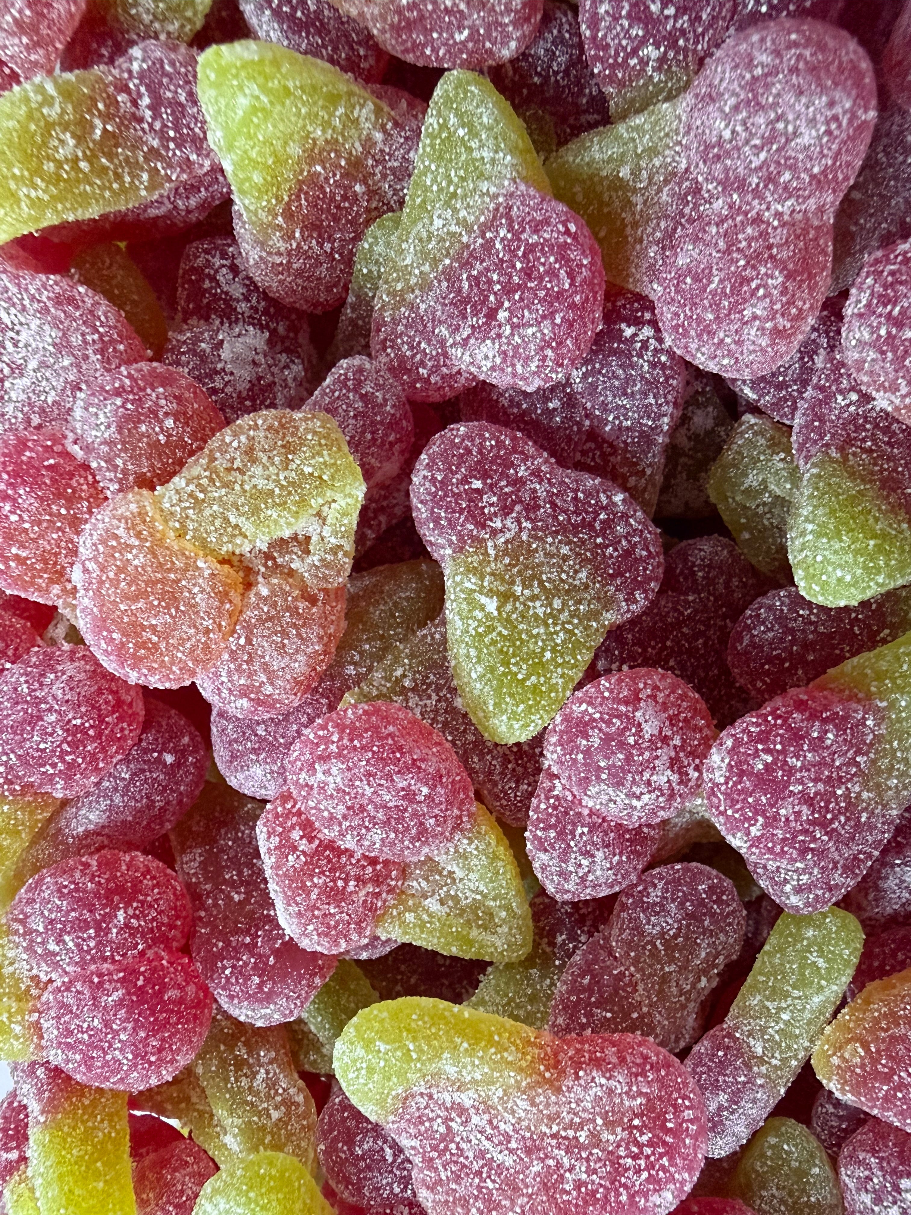 Vegan Fizzy Twin Cherries