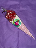 Pink Strawberry Cone