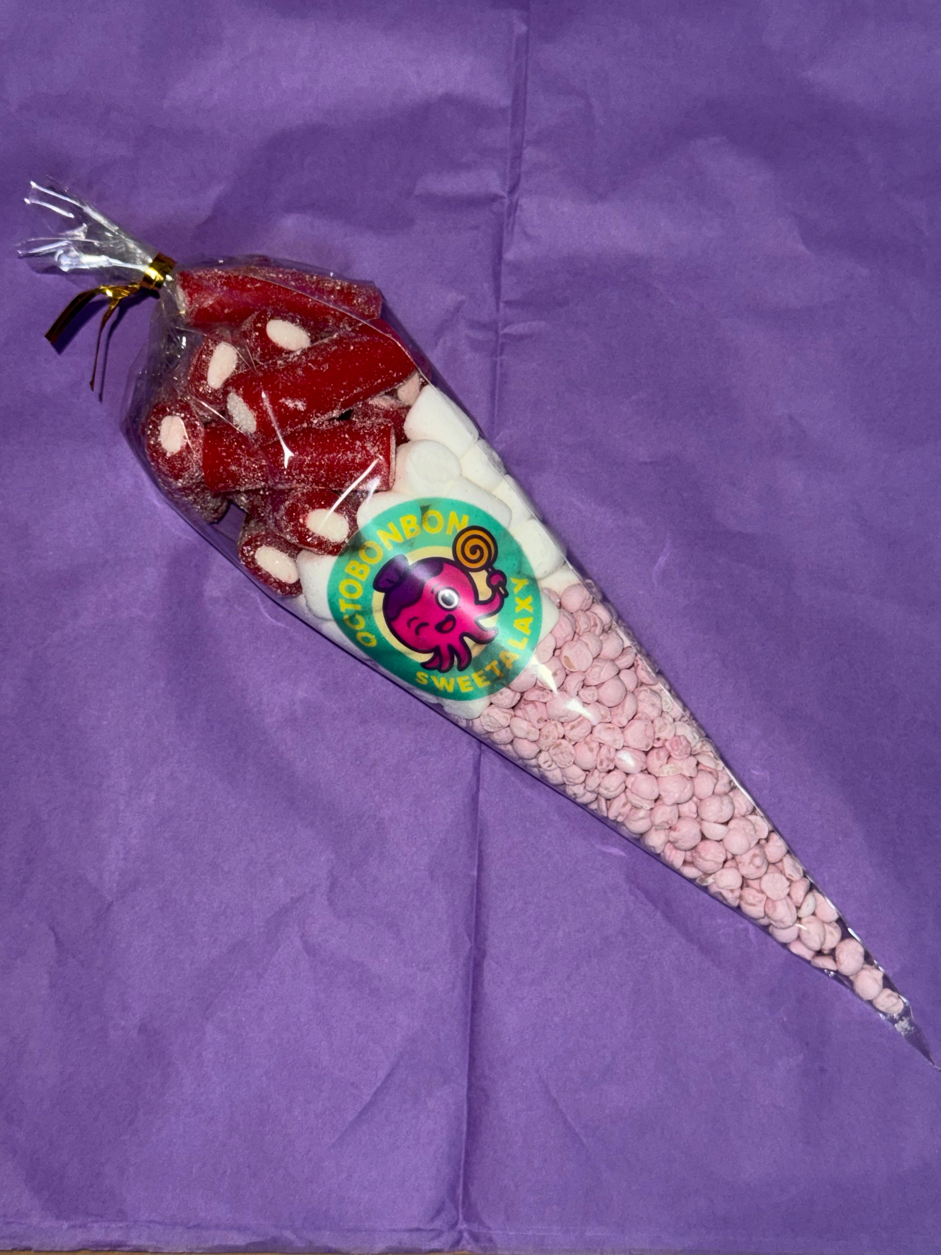 Pink Strawberry Cone