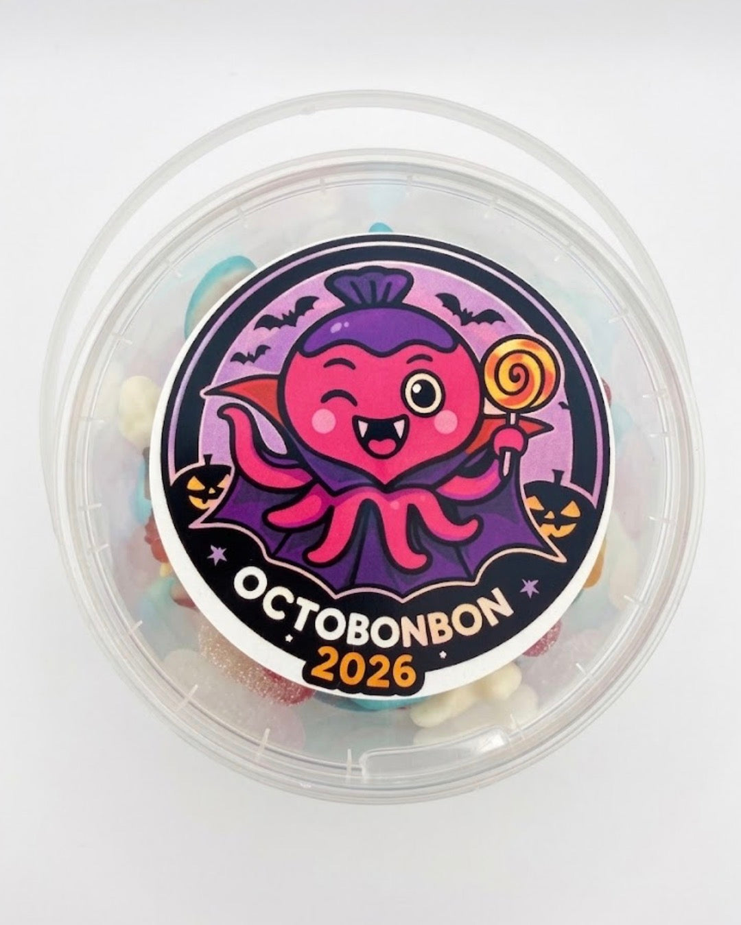 Count OCTOBONBON® Graveyard Mix 2026 Sweets Tub 460g Halloween Gift