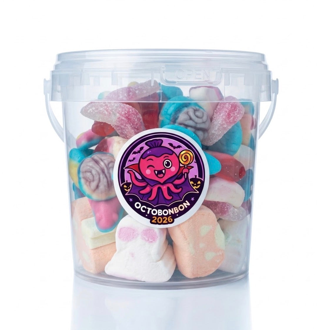 Count OCTOBONBON® Graveyard Mix 2026 Sweets Tub 460g Halloween Gift